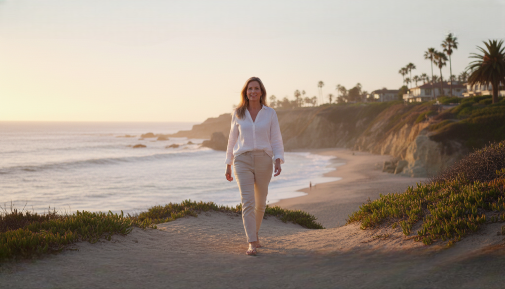 Natural looking results after filler vs facelift treatment in la jolla CA