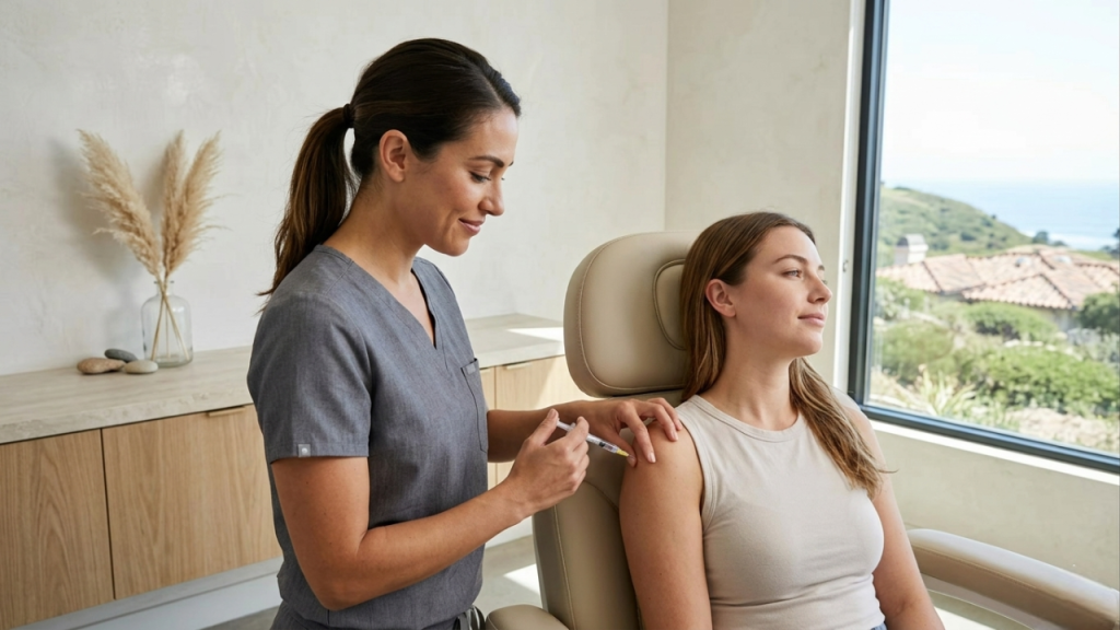 B12 shots benefits treatment at a med spa in La Jolla CA