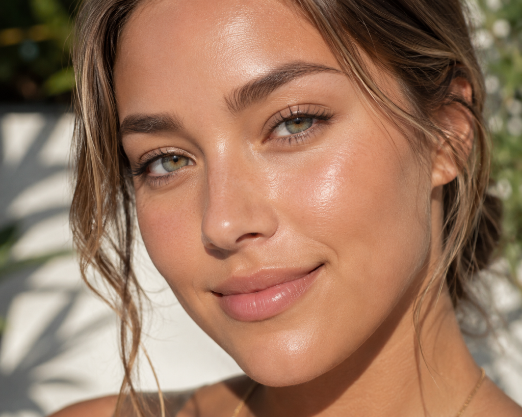 Glowing healthy skin following professional laser treatments for skin in la jolla CA