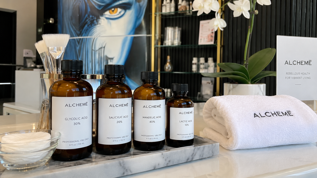 Comparison of light, medium, and deep chemical peel acid types