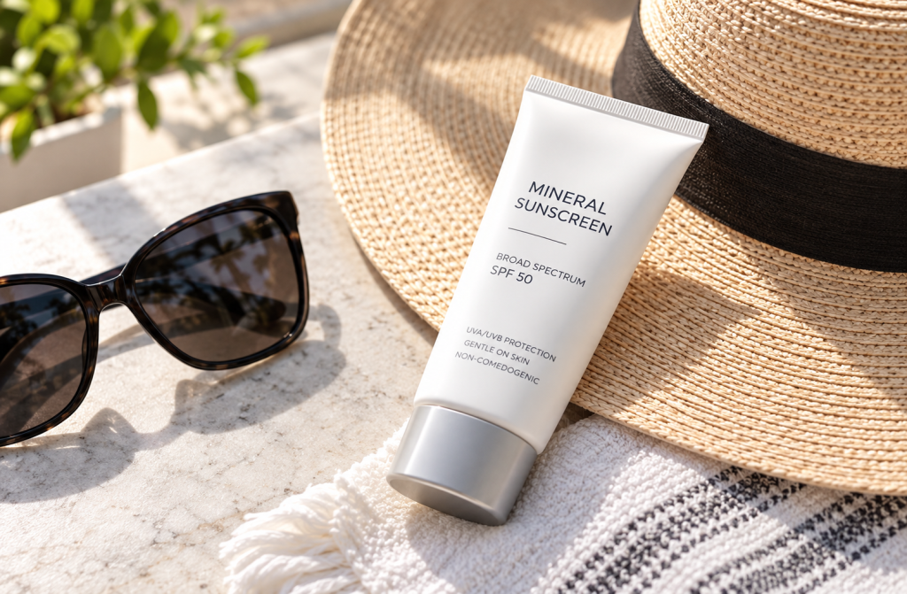 Sun protection essentials for post-treatment skincare